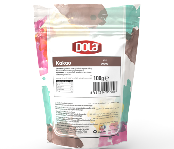 Dola Glutensiz Kakao 100 g - Görsel 2