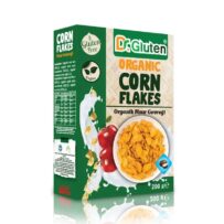 Organik Glutensiz Vegan Mısır Gevreği 200 g