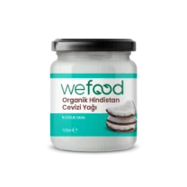 Wefood Organik Hindistan Cevizi Yağı 150 ml (Soğuk Sıkım)